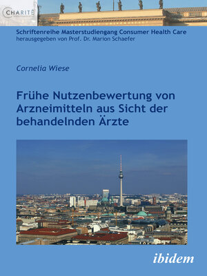 cover image of Frühe Nutzenbewertung von Arzneimitteln aus Sicht der behandelnden Ärzte